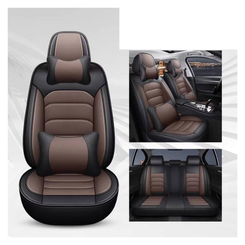 Autositzbezüge Für Benz C W204 W206 W203 S204 C205 Auto-Innendetails Sitzschutz Autositzbezug Sitzbezüge Auto(K Black Coffee 5 Seat) von Avfpra