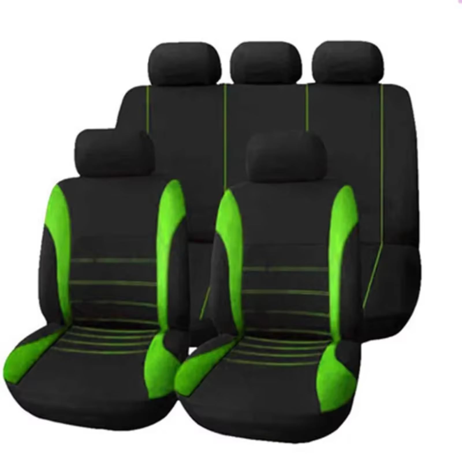 Autositzbezüge Für F20 F21 E81 E88 F45 F22 Wagon F22 Coupe F23 Cabrio E36 318is Autositzbezüge Set Stuhl Sitzpolster Sitzbezüge Auto(O 5seat-Green) von Avfpra