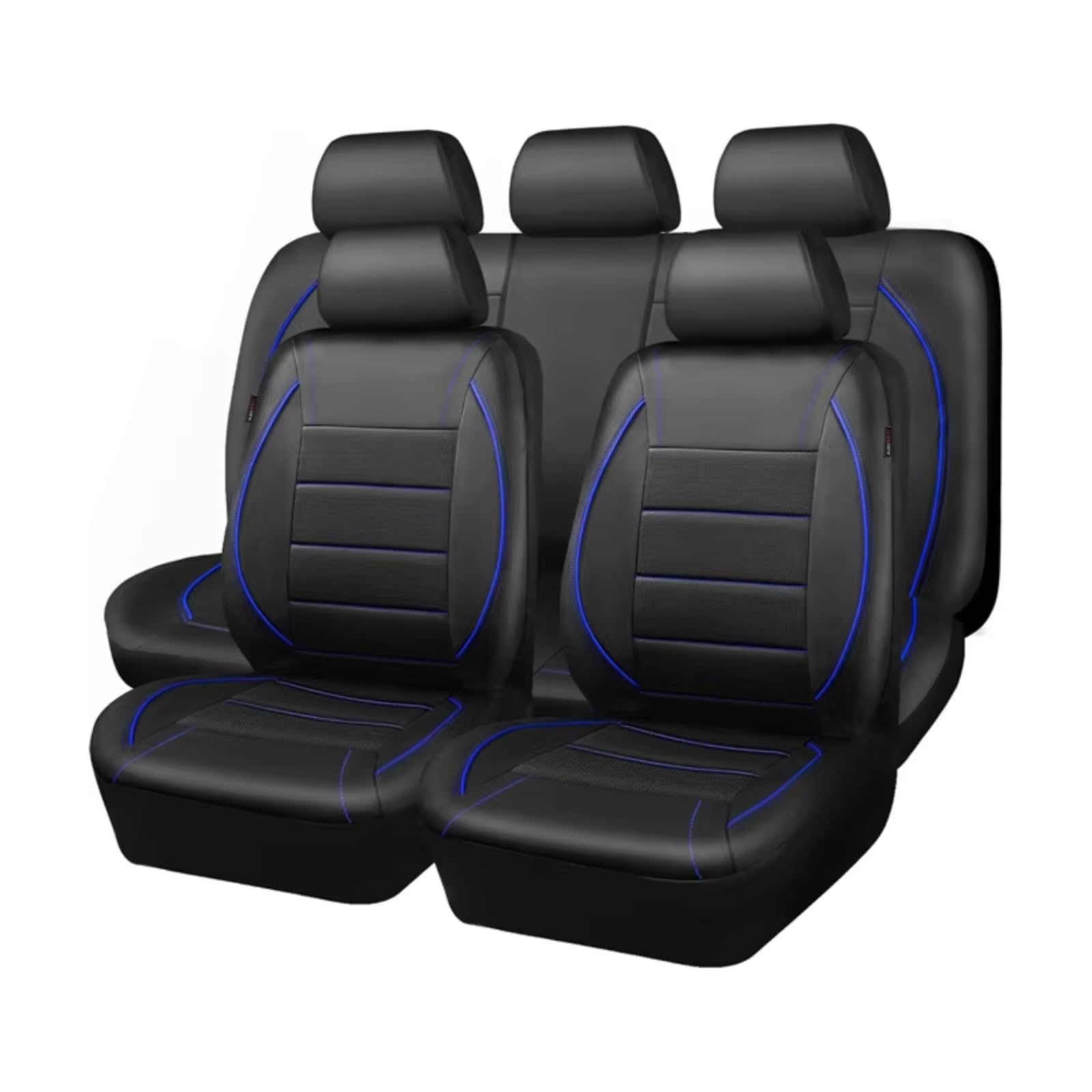 Autositzbezüge Für Ford Für Focus Mk4 Leder Pu Autositzbezug Für Komplettes Set Innenzubehör Sitzbezüge Auto(B 1 PCS) von Avfpra