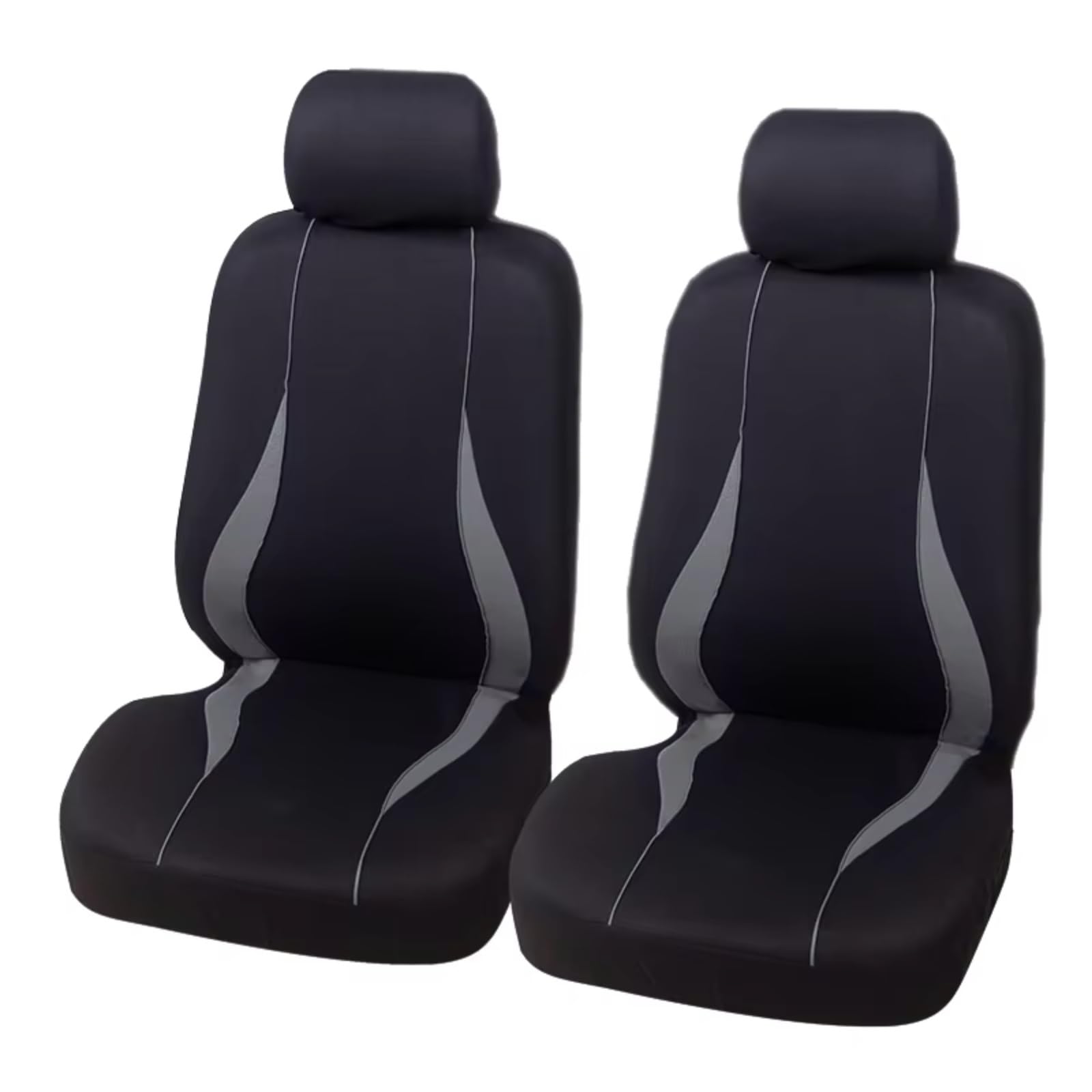 Autositzbezüge Für Gazelle Autositzbezüge Auto-Protect-Bezüge Kfz-Sitzbezüge 9 Stück Sitzbezüge Auto(J 2 Piece Gray Covers) von Avfpra