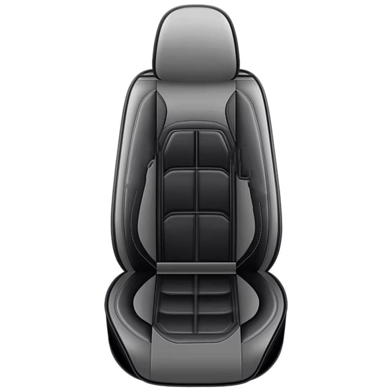 Autositzbezüge Für KIA Für Ceed Für Rio Für Carens Für Camival Für Picanto Für Telluride Für Cerato 1 PC Auto Sitz Abdeckung Sitzbezüge Auto(F Black Gray 1 Seat) von Avfpra