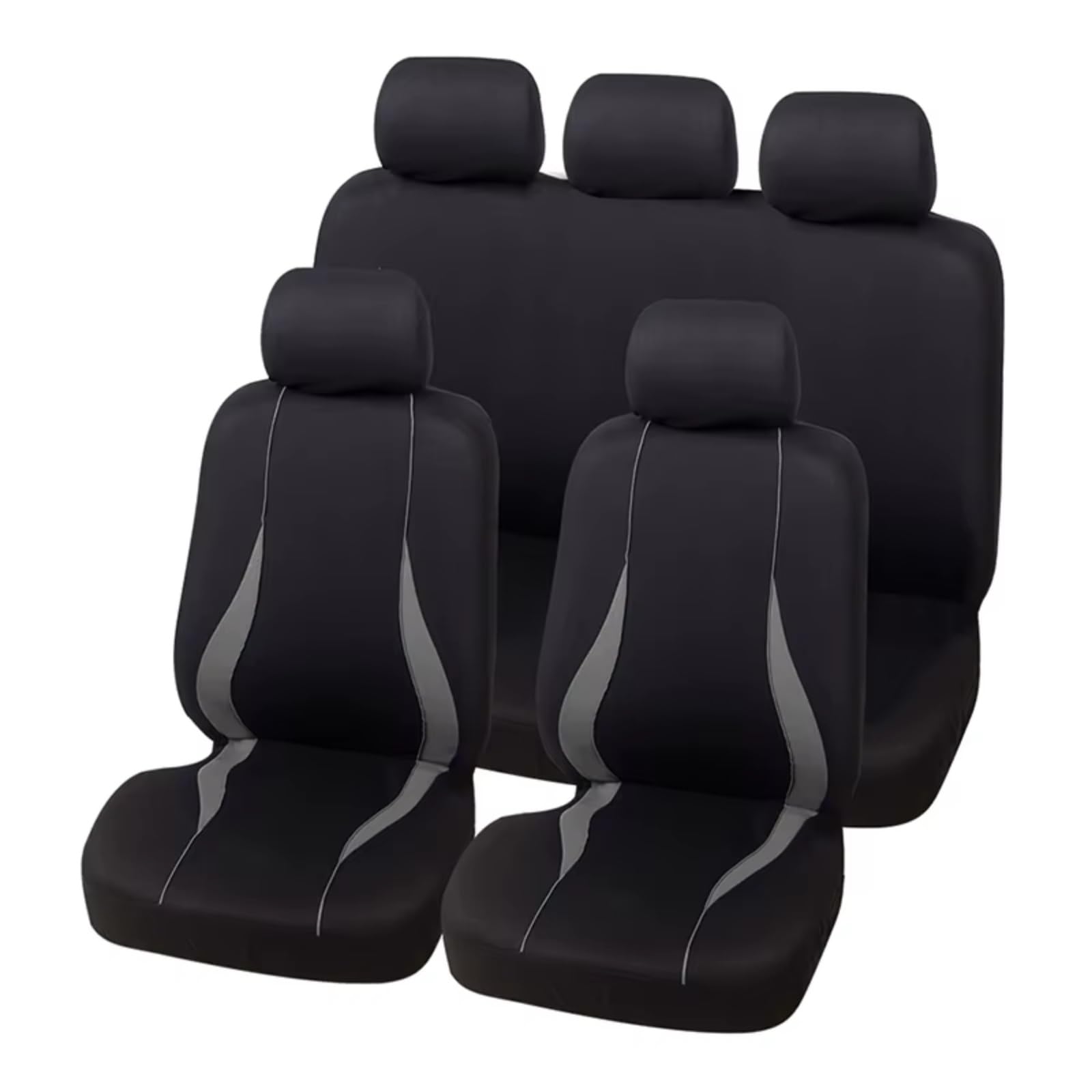 Autositzbezüge Für Kia Für Cerato Autositzbezüge Auto Protect Bezüge Automobilsitzbezüge 9 Stück Sitzbezüge Auto(F Gray Full Set) von Avfpra