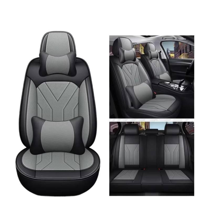 Autositzbezüge Für Serie 3 G20 G21 G28 4 F32 F33 F36 G22 G23 G26 Auto-Innensitzbezüge Sitzbezüge Auto(I Black Gary 5 Seats) von Avfpra