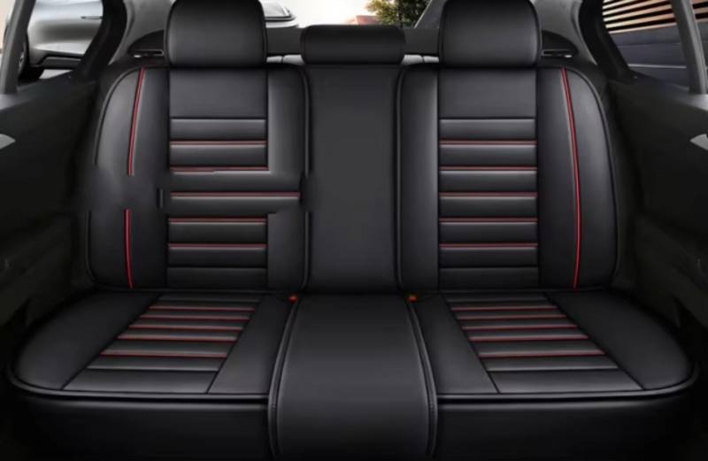 Autositzbezüge Für Serie A4 B6 B7 B8 B9 B6L BE2 BH7 BKH Details Für Autoinnenraum, Sitzschutz-Stil, Autositzbezug Sitzbezüge Auto(N Back Row 3seat) von Avfpra