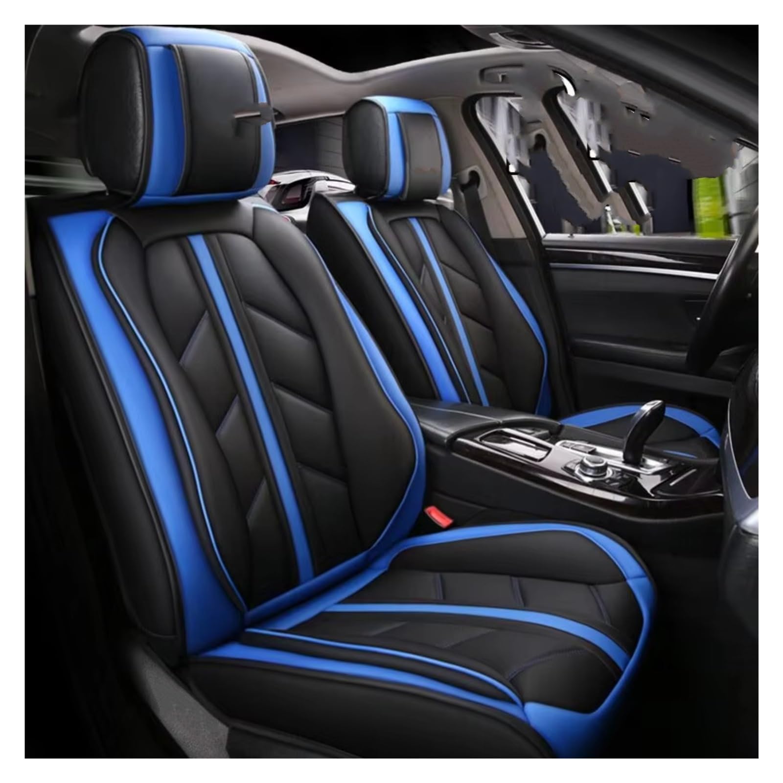 Autositzbezüge Für Tt Mk1 A4 B6 B8 B7 A3 8l 8p A5 Für Sportback Q2 A6 C5 C6 Q3 Leder Autositzbezüge Sitzbezüge Auto(F 2pc seat Cover) von Avfpra