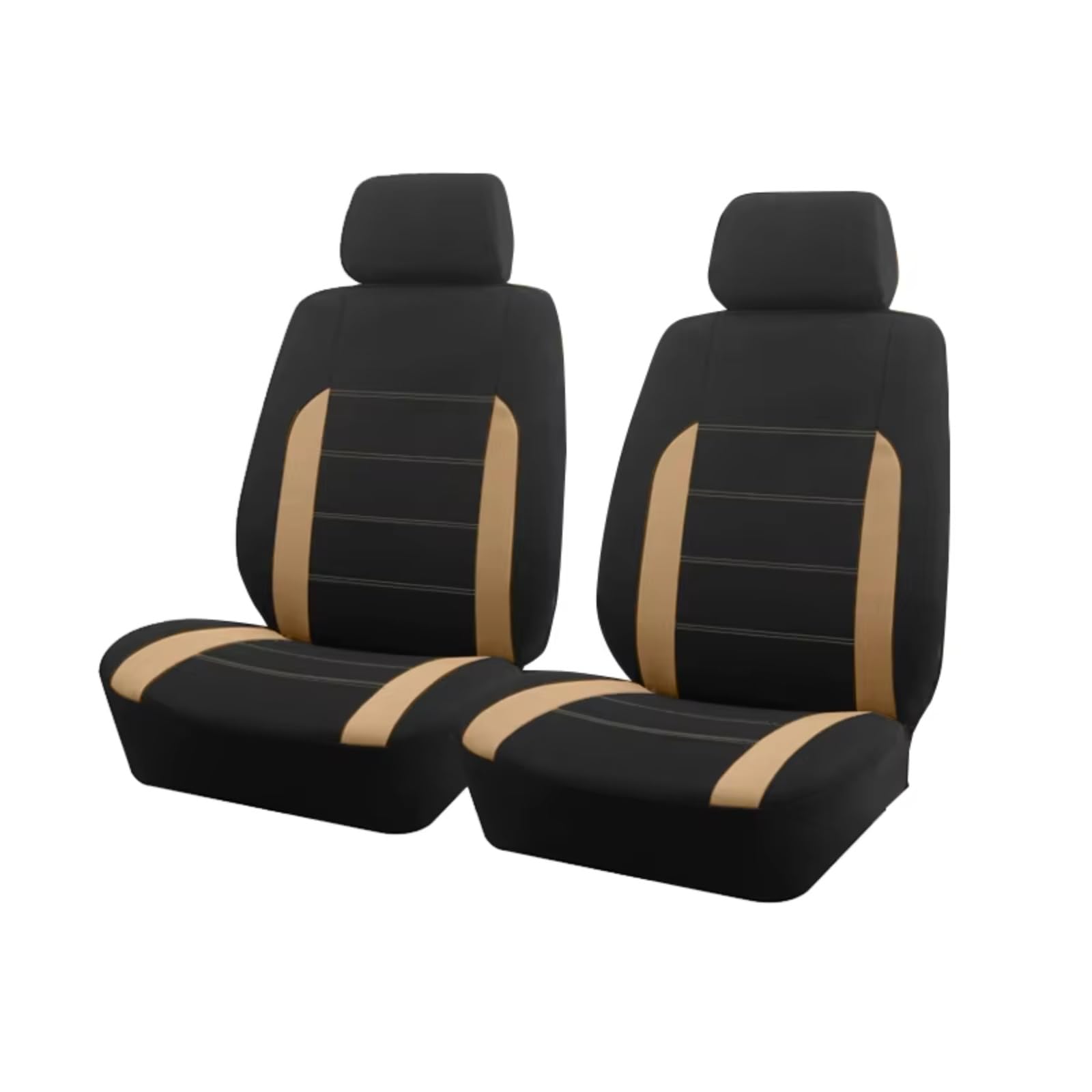 Autositzbezüge Universelle Autositzbezüge Aus Stoff Passend Für Die Meisten Autos SUV LKW Van Autozubehör Innensitzbezüge Für Autos Sitzbezüge Auto(B Beige 2 seat) von Avfpra