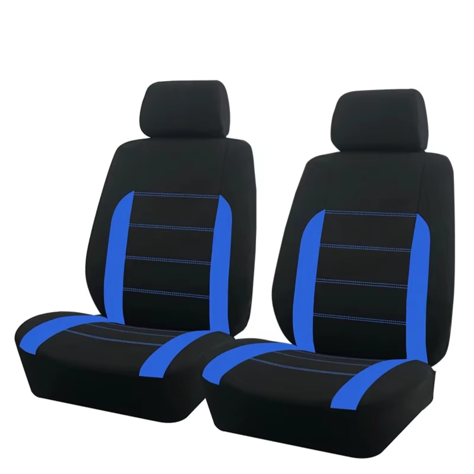 Autositzbezüge Universelle Autositzbezüge Aus Stoff Passend Für Die Meisten Autos SUV LKW Van Autozubehör Innensitzbezüge Für Autos Sitzbezüge Auto(C Blue 2 seat) von Avfpra