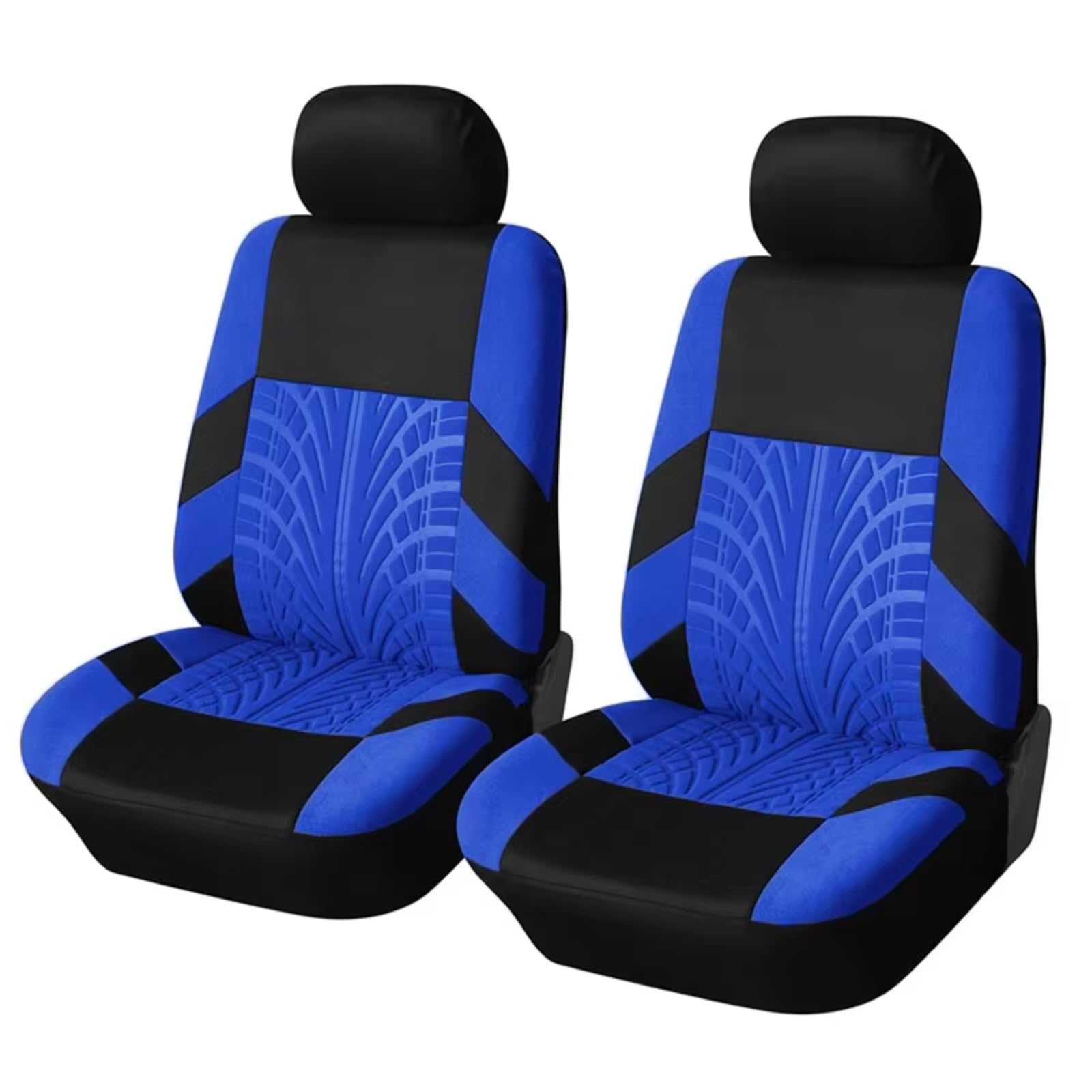 Avfpra Autositzbezüge 2/5-teiliges Autositzbezug-Set Universell Passend Die Meisten Autositzbezüge Geeignet Einzelne Sitzbezüge Schützt Die Sitze Sitzbezüge Auto(2PCS Blue) von Avfpra