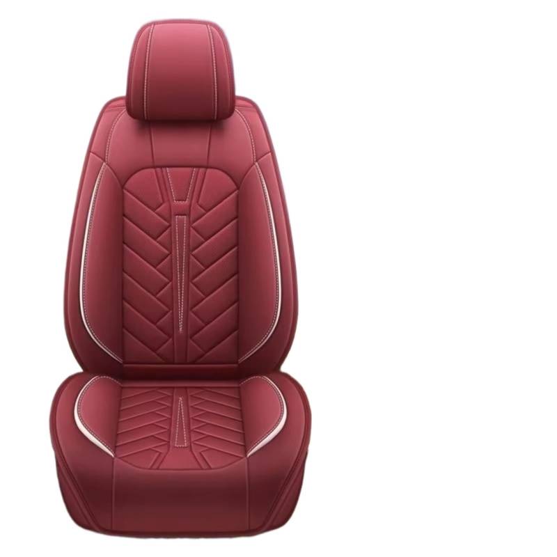 Avfpra Autositzbezüge Für Captur Für Logan Für Kadjar Für Trafic Für Scenic Für Armlehne Für Megane Auto Sitzbezug Sitzbezüge Auto(Wine red) von Avfpra