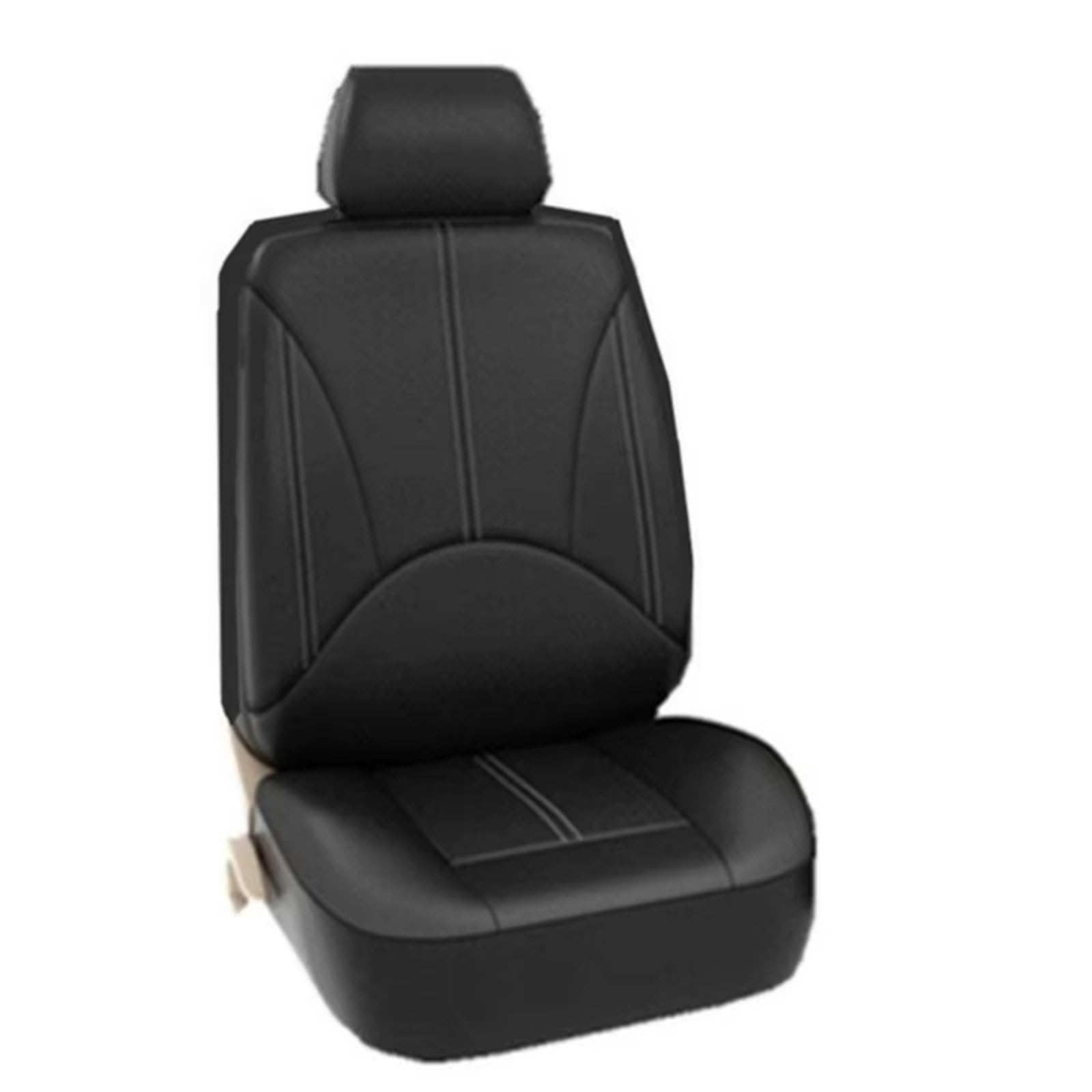 Avfpra Autositzbezüge Für Dodge Für Caliber Für Journey Für Journey Für Aittitude Für Caravan Auto Zubehör Auto Sitzbezug Sitzbezüge Auto(Black 1 seat) von Avfpra