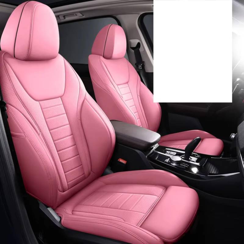 Avfpra Autositzbezüge Für X3 3 Serie 7 5 3 Serie X5 X1 Autositzbezüge Für 5 Sitze Komplettset Sitzbezüge Auto(Pink) von Avfpra