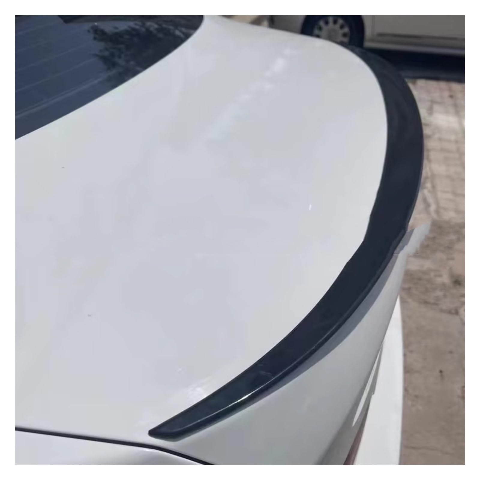 Avfpra Heckspoiler Für 520i 528i 535i 530i 525i F10 F18 M5 Spoiler ABS Material Auto Heckflügel Primer Heckspoiler Kofferraumdachspoiler(Other) von Avfpra