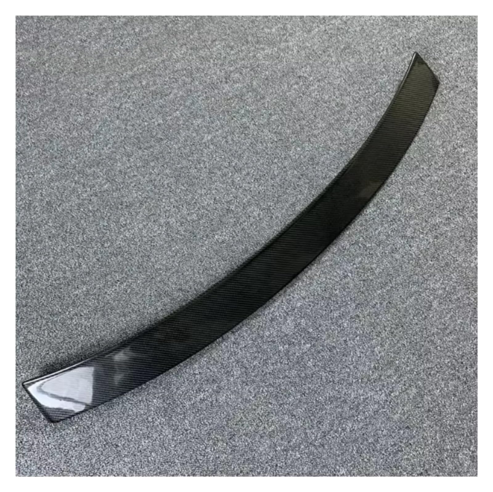 Avfpra Heckspoiler Für Benz C-Klasse W204 C180 C200 C300 C260 4 Türen 2008–2014 Dachheckspoiler Aus Kohlefaser Kofferraumdachspoiler(Unpainted Spoiler) von Avfpra