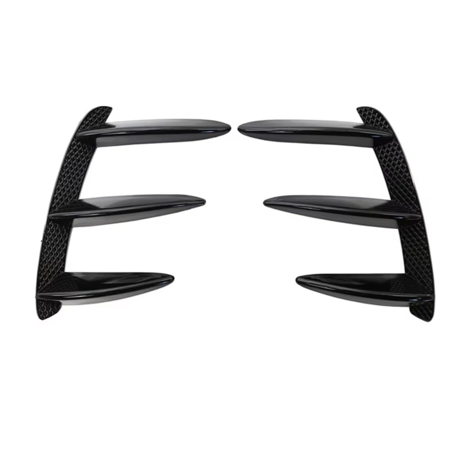 Avfpra Heckspoiler Für Benz W176 A200 A250 A260 A45 2013-2018 Für AMG Fließheck 1 Paar Auto Schwarz Hinten Stoßstange Splitter Spoiler Kofferraumdachspoiler von Avfpra