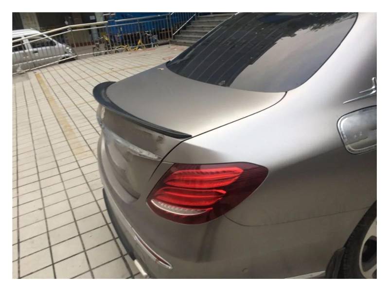 Avfpra Heckspoiler Für Benz W213 E300 E320 E260 E63 Spoiler 2015-2017 Spoiler Auto Heckflügel Spoiler Kofferraumdachspoiler(Unpainted) von Avfpra