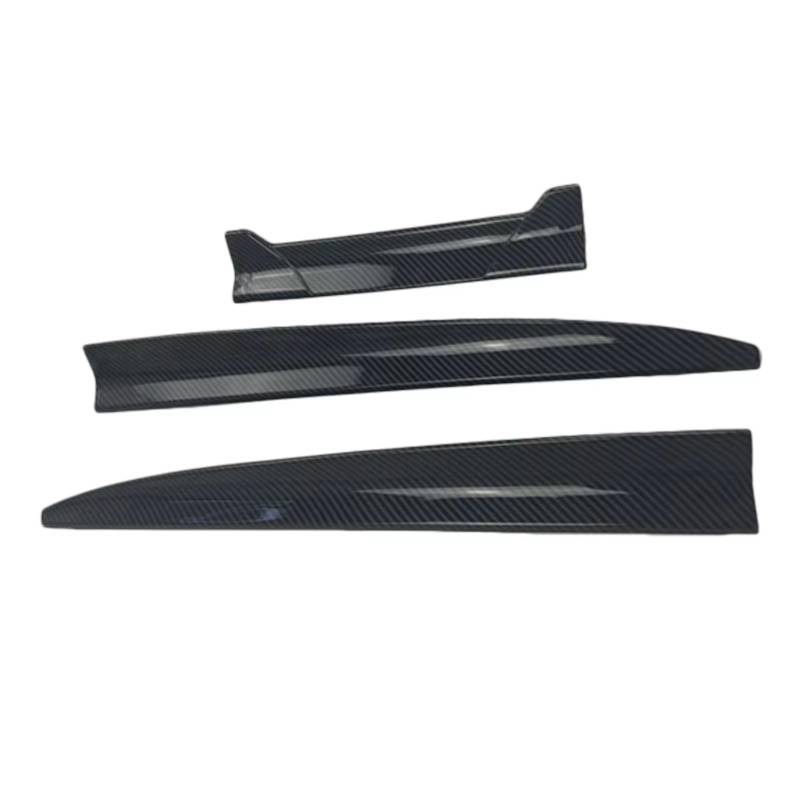 Avfpra Heckspoiler Für E90 E60 E46 E36 F10 F30 F20 Auto Universal Heckflügel Dachspoiler Limousine Fließheck DIY Länge Kofferraumdachspoiler(Style1 Carbon Look) von Avfpra