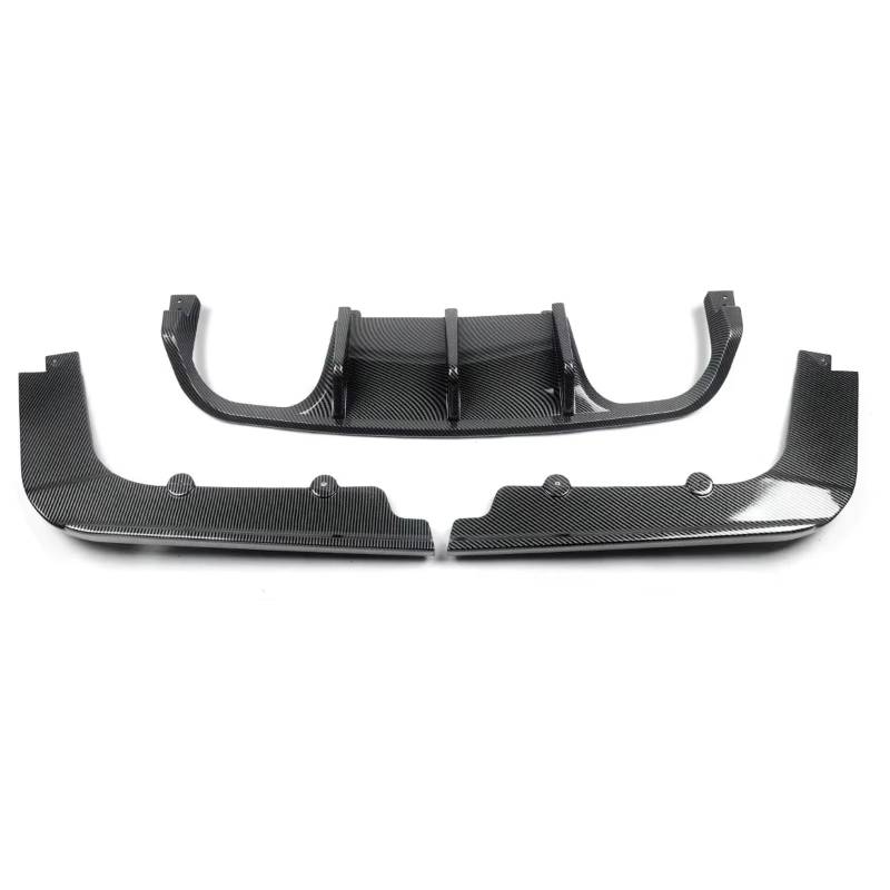 Avfpra Heckspoiler Für E92 Coupe E93 Für Cabrio M3 2008-2013 Auto Styling Carbon Fiber Hinten Lip Spoiler Diffusor Kofferraumdachspoiler(Carbon Look) von Avfpra