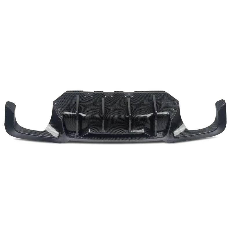 Avfpra Heckspoiler Für F10 F11 2011 2012 2013 2014 2015 2016 CS Stil Hinten Diffusor Lip Auto Body Kit Hinten Stoßstange Kofferraumdachspoiler(Carbon Fiber Look) von Avfpra