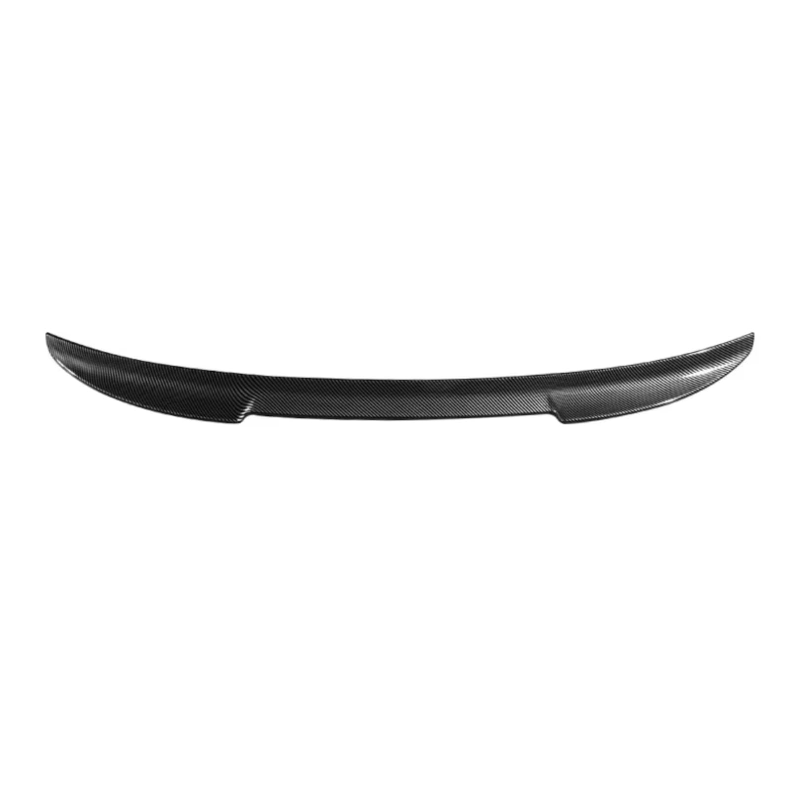 Avfpra Heckspoiler Für Ford Für Mustang Für Mach-E 2021 + Hinten Stamm Lip Carbon Look ABS Flügel Spoiler Auto Styling Hinten Stamm Spoiler Kofferraumdachspoiler(Carbon Fiber Texture) von Avfpra