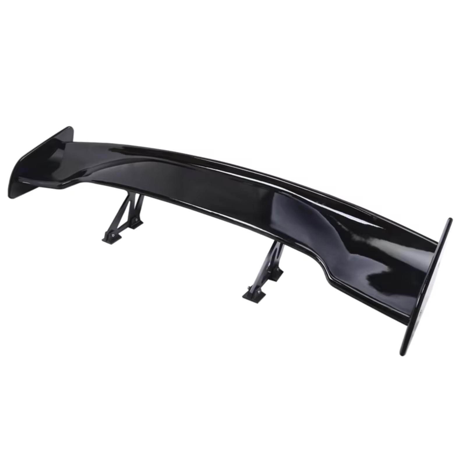 Avfpra Heckspoiler Für Lancer EX Spoiler Auto Hinten Flügel 2010 2012 2013 2014 Universale Gt Flügel Teile Carbon Faser Stamm Kofferraumdachspoiler(Unpainted) von Avfpra