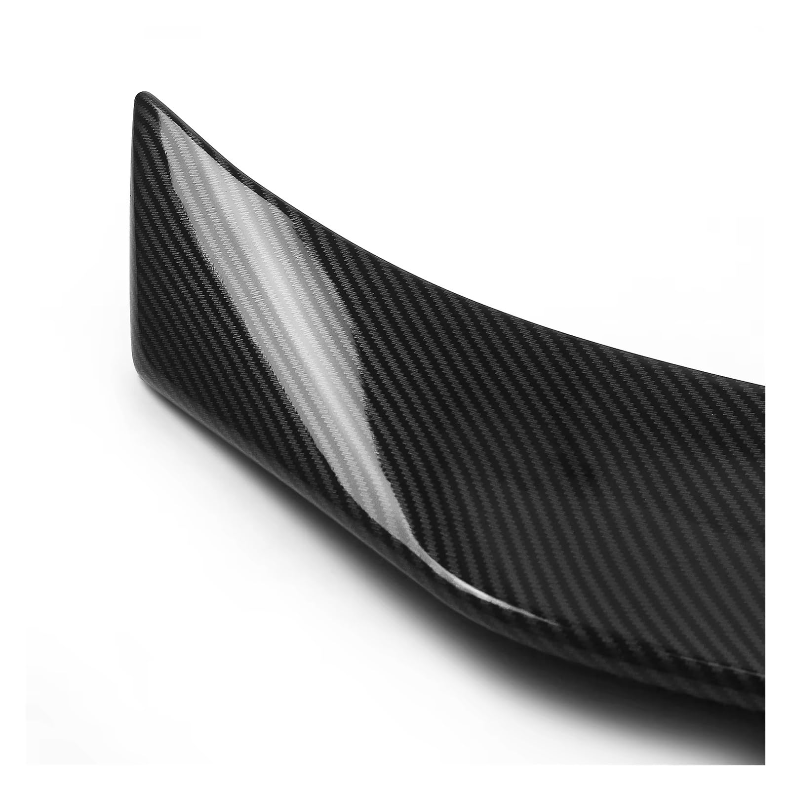 Avfpra Heckspoiler Für Lexus IS200t IS250 IS300 IS350 2014-2020 Hinten Stamm Deckel Spoiler Flügel Glanz Schwarz/Carbon Fiber Look Hohe Kick Splitter Lip Kofferraumdachspoiler(Carbon Fiber Look) von Avfpra