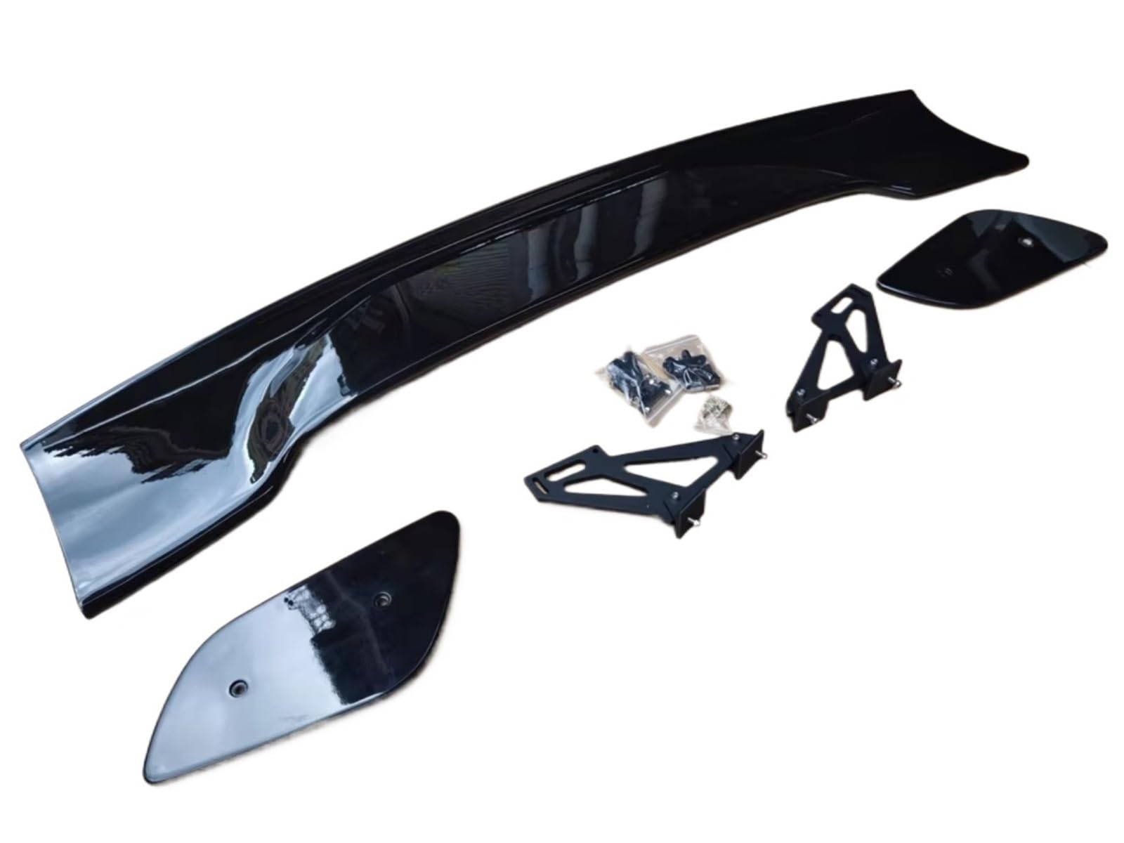 Avfpra Heckspoiler Für Mitsubishi Für Lancer Für EVO 2010 Zu 2014 Außen Farbe Hinten Flügel Stamm Lip Spoiler Dekoration Kofferraumdachspoiler(Unpainted) von Avfpra