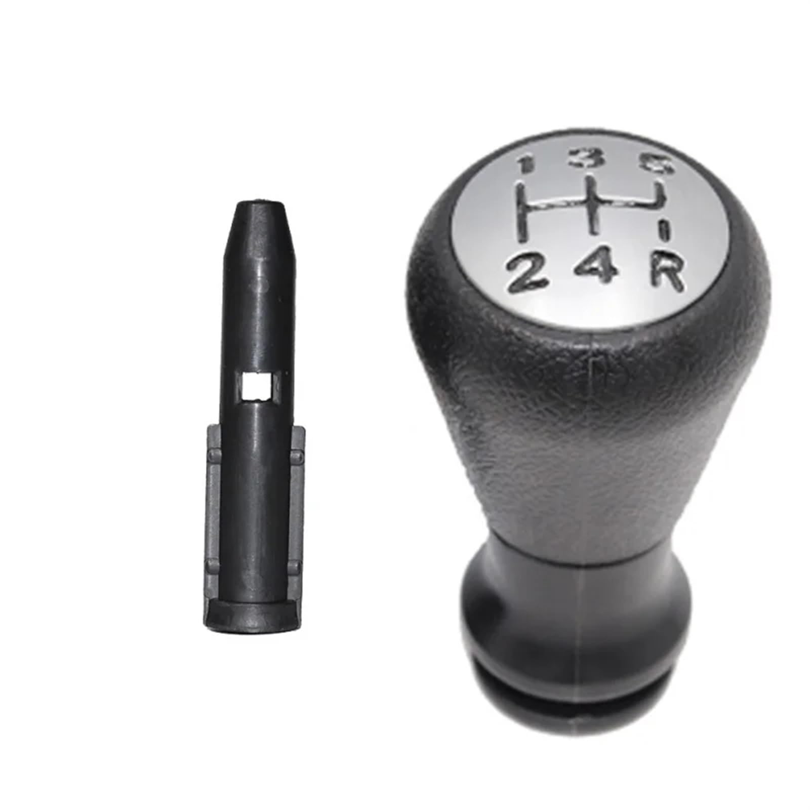 Avfpra Knauf Schaltknopf Für Peugeot 106 206 306 406 806 107 207 307 301 5-Speed ​​MT Schaltknauf Getriebe Shifter Hebel Stick Headball Ball Schalthebelkopf(Silber) von Avfpra