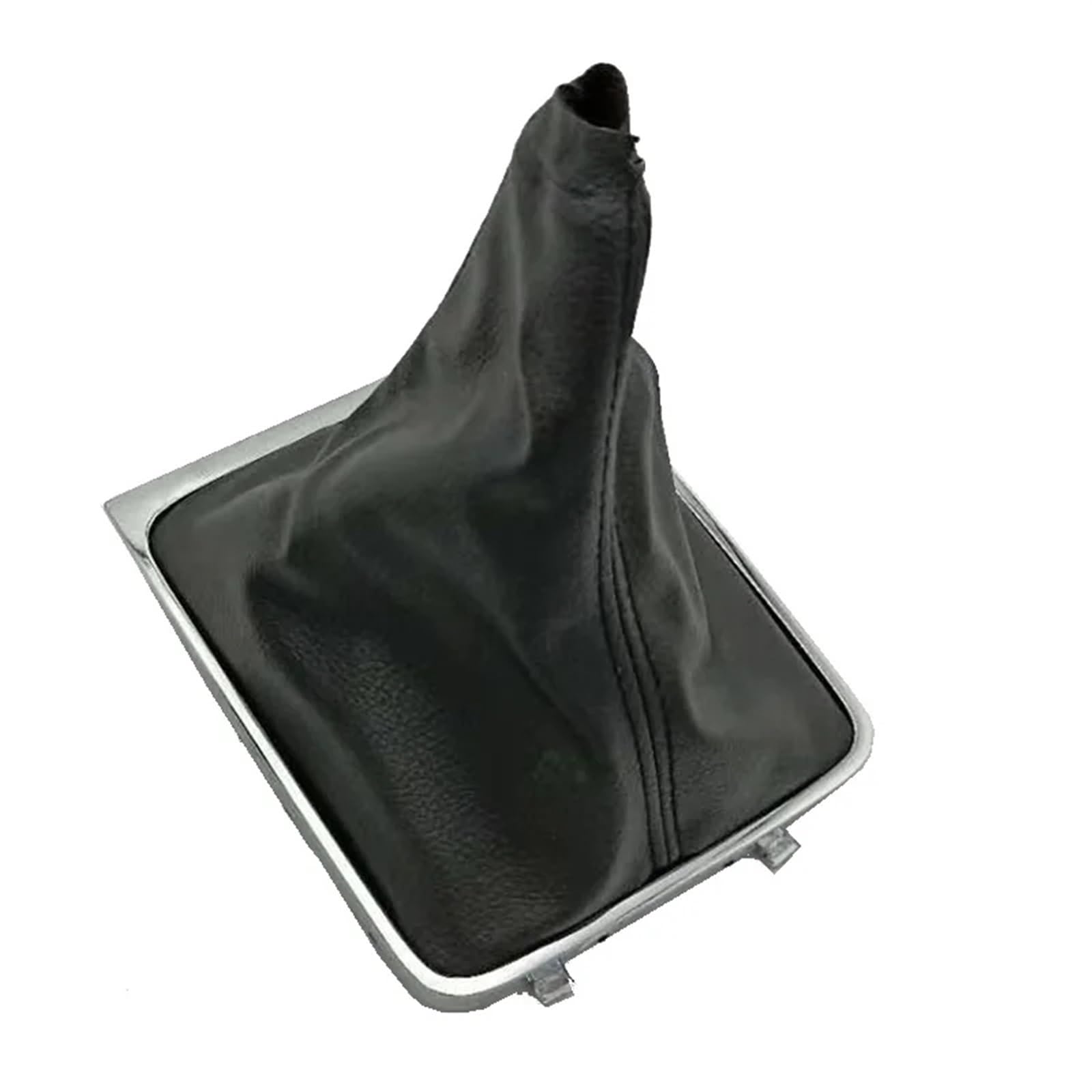 Avfpra Knauf Schaltknopf Für VW Für Passat B6 CC 3C R36 Für TDI Für TFSI Für TSI (2006-2011) Auto Schaltknauf Hebel Gaitor Boot Cover Schalthebelkopf(Black line Boot) von Avfpra