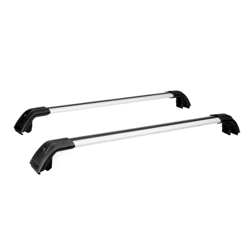 Dachgepäckträger Für Benz für GLA H247 2020-2024 Dachrelingträger Querträger Abschließbarer Gepäckträger Dachträgerstangen(Black Silver) von Avfpra