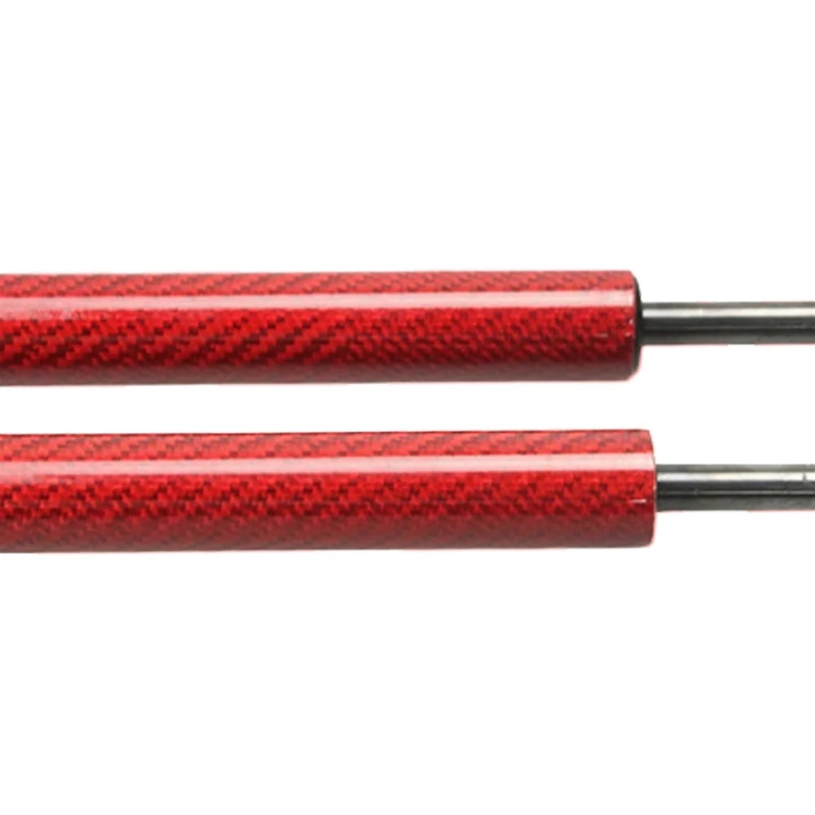 Heckklappendämpfer Für Cadiliac Für Escalade Für ESV SUV 2007-2014 Hinten Stamm Lift Unterstützung Gas Strut Prop Rod Carbon Faser Kofferraum Gasfeder(Red Carbon Fiber) von Avfpra