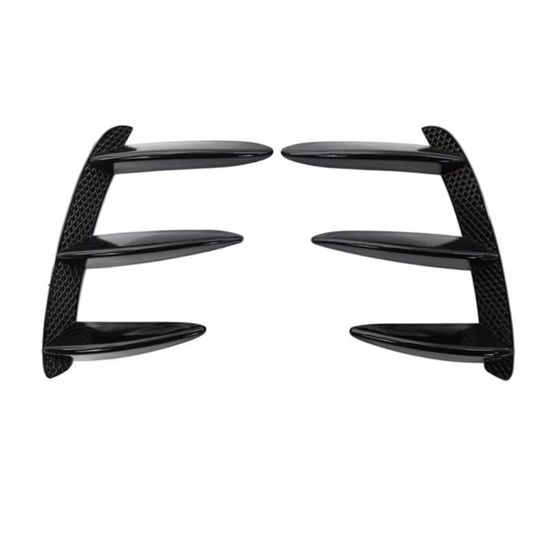 Heckspoiler Für Benz W176 A200 A250 A260 A45 Für AMG 2013-2018 Auto Hinten Stoßstange Canards Seite Vent Spoiler Anti-kollision Schutz Kofferraumdachspoiler von Avfpra