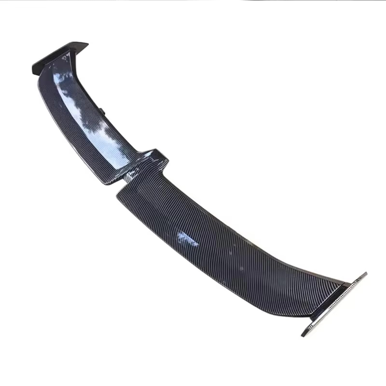 Heckspoiler Für Morris Für Garagen Für MG 5 GT Schwarz Spoiler Auto Trim 2021 2022 2023 Geändert Universal Schwanz Hinten Flügel Kofferraumdachspoiler(Carbon Look) von Avfpra