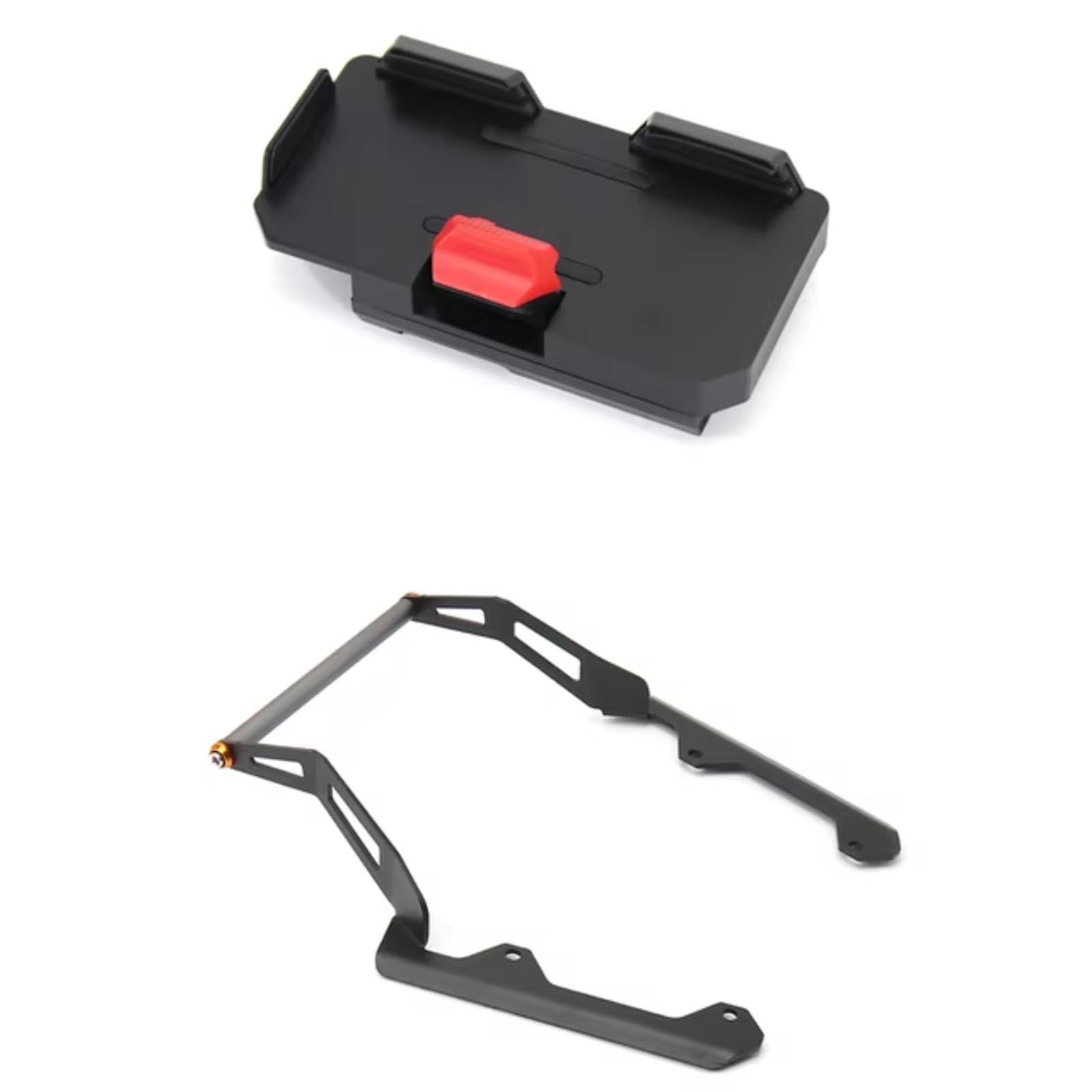 Motorrad Handyhalterung Für Aprilia Für SR Für GT200 2022-12mm/22mm Motorrad Zubehör GPS Navigation Halterung Drahtlose Lade Unterstützung Handyhalter Motorrad(Set - 12MM) von Avfpra