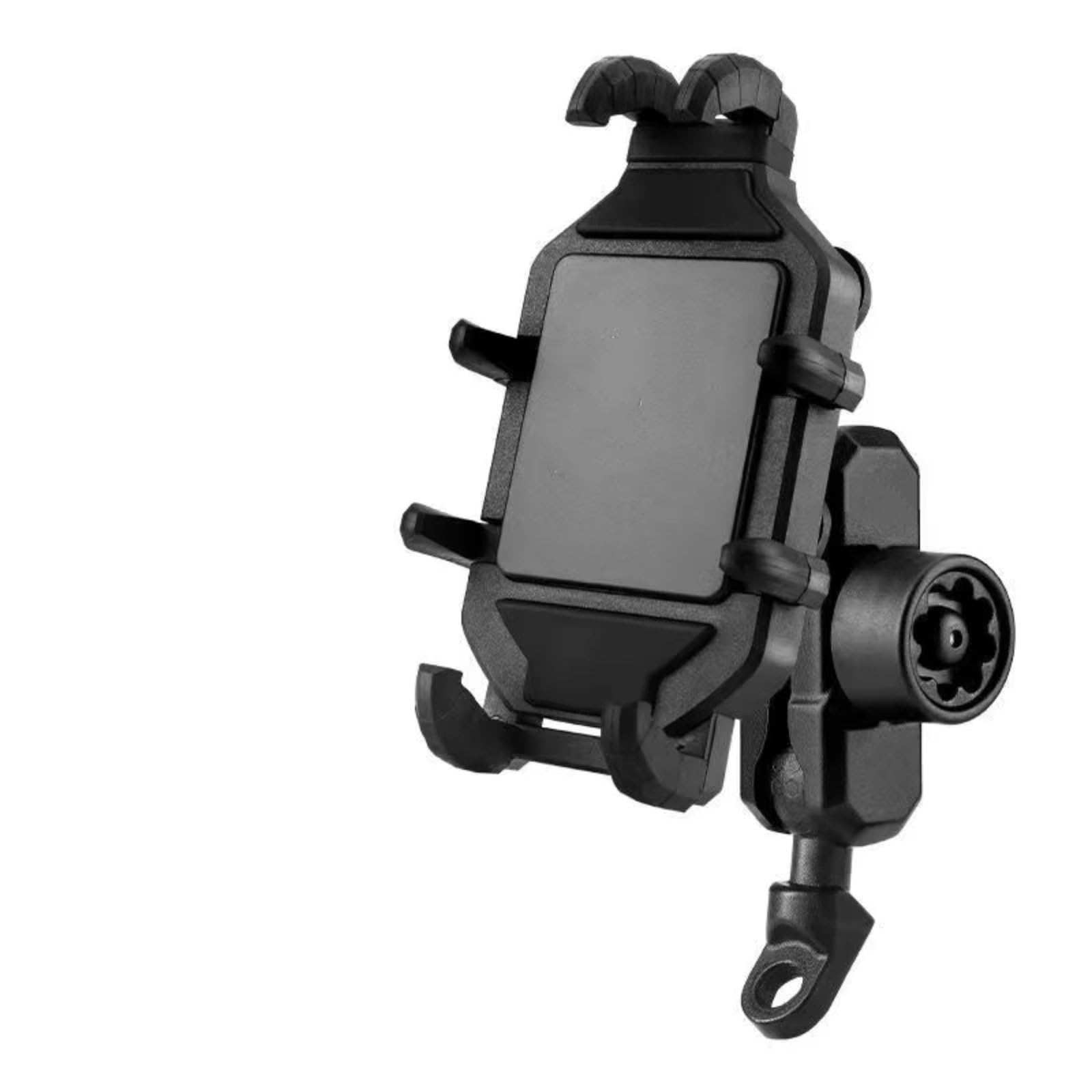 Motorrad Handyhalterung Motorrad-Telefonhalter Mit Kabelloser Aufladung Cradle 3.0 Schnellladegerät GPS-Unterstützung Handy-Lenkerhalterung Handyhalter Motorrad(Uncharged - Mirror) von Avfpra