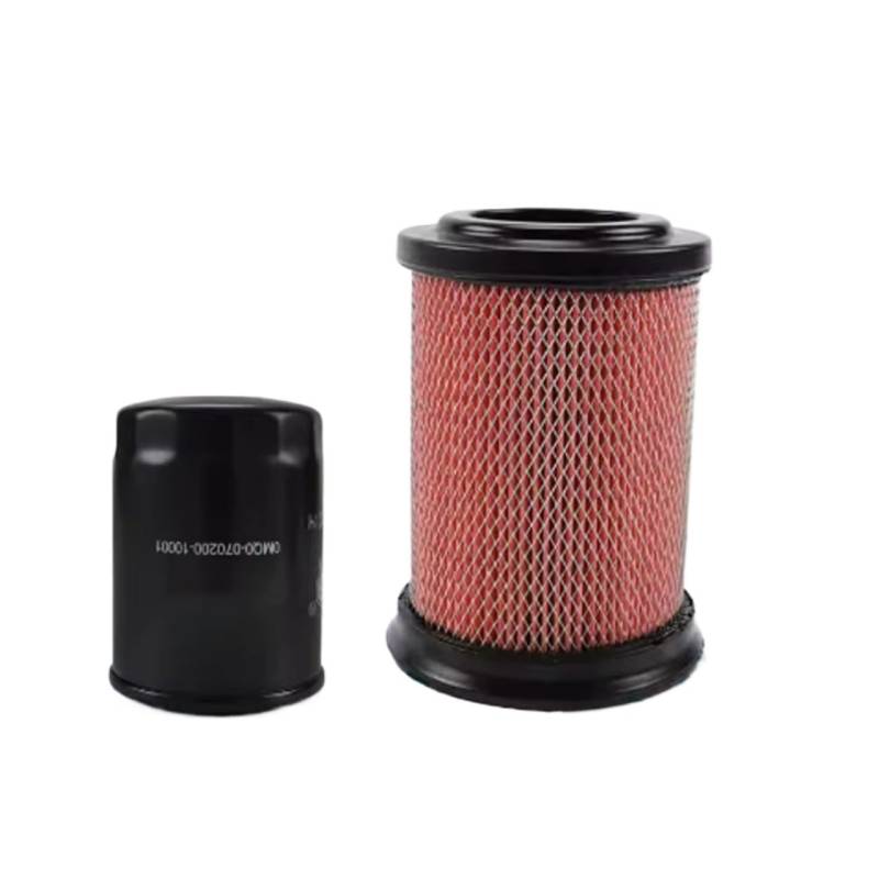 Motorrad Luftfilter Für CFMOTO Für 700CLX Motorrad Motor Ansaugluftfilter Luftansaugfilter(1 Satz) von Avfpra