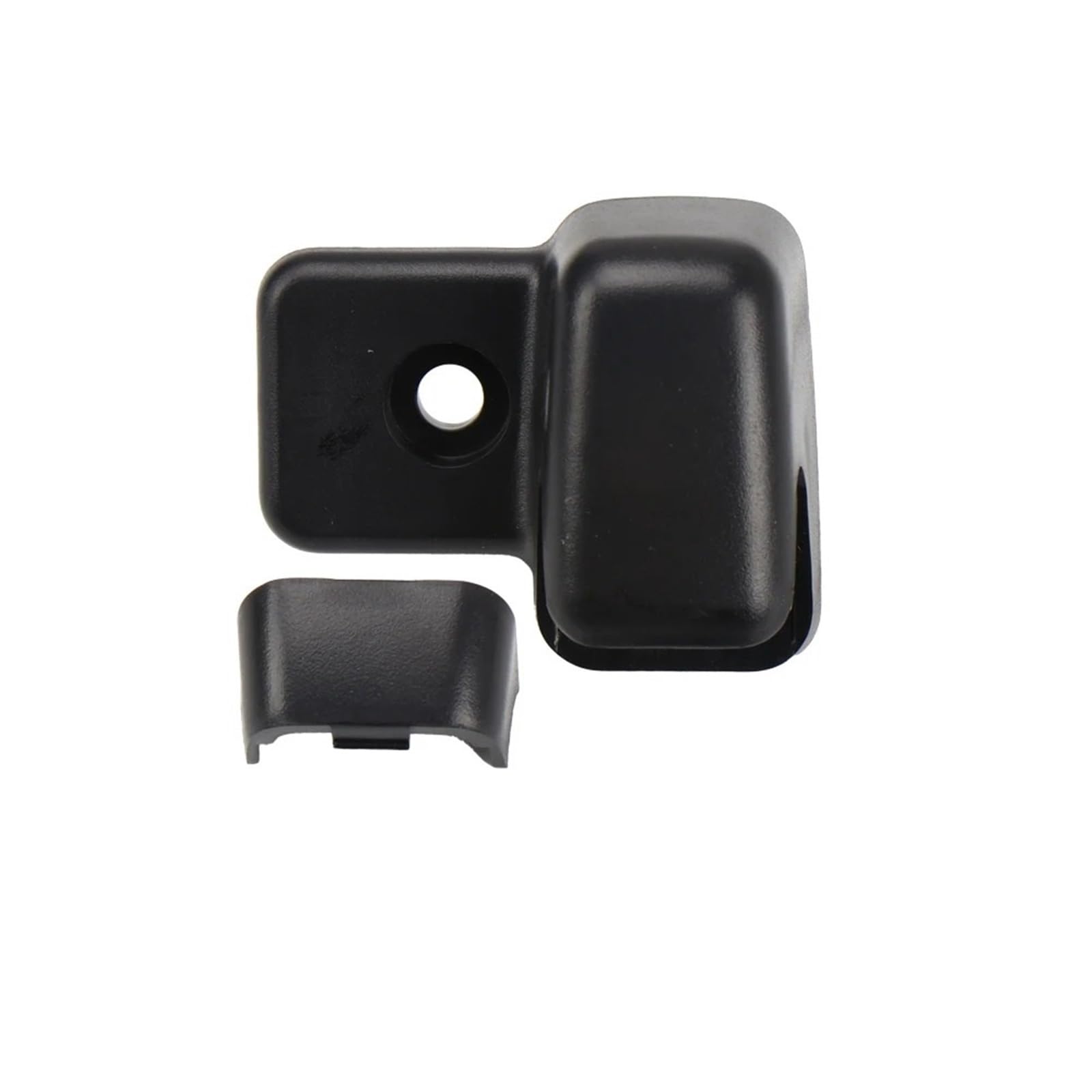 PolarisierteSonnenblende Für Mini R55 R56 R60 2007-2014 Autodachseiten-Sonnenblende Sonnenblende Feste Clip-Schnallenhakenhalterung Sonnenblende(Front Black) von Avfpra