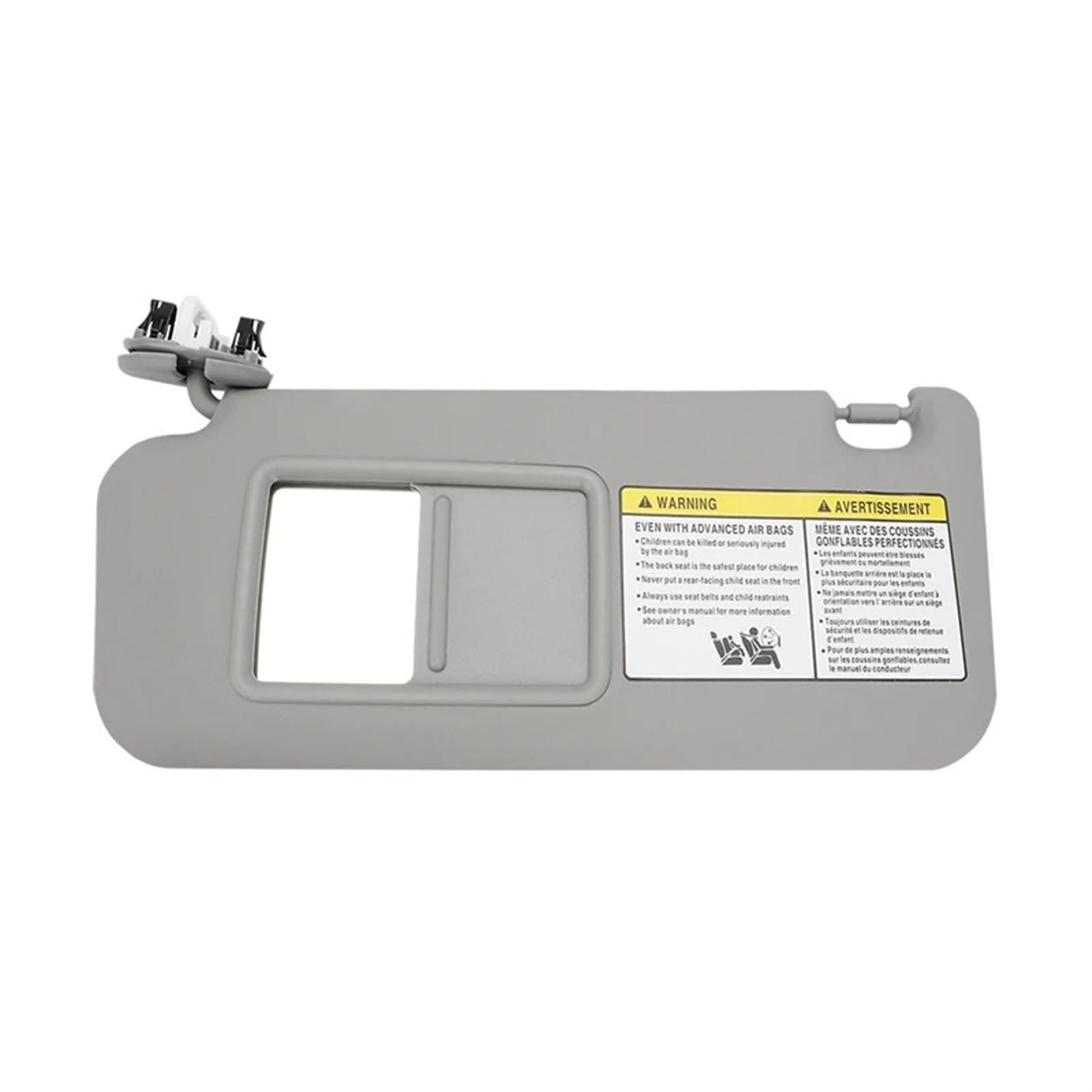 PolarisierteSonnenblende Für Toyota Für RAV4 2004 2005 Auto Sonnenblende Sonnenblende Links Fahrerseite Sonnenschutz Sonnenschirm Schiebedach Schild 74320-42420-B0 Sonnenblende(Grey Left) von Avfpra