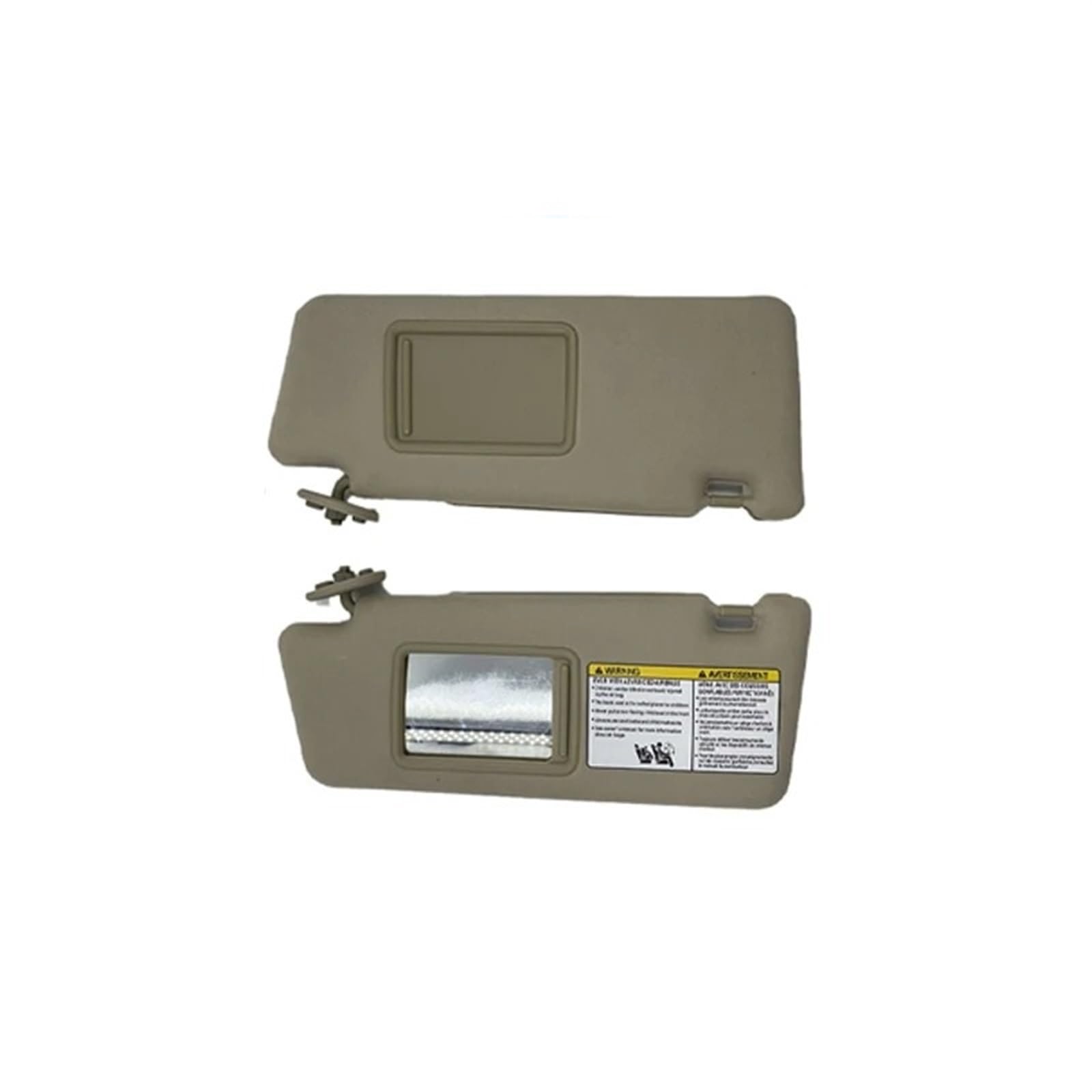 PolarisierteSonnenblende Für Toyota Für Tacoma 2005-2012 Auto Sonnenschirm Front Sonnenschirm Auto Fahrzeug Sonnenschirm Ersatzteil Sonnenblende Sonnenblende(Beige) von Avfpra