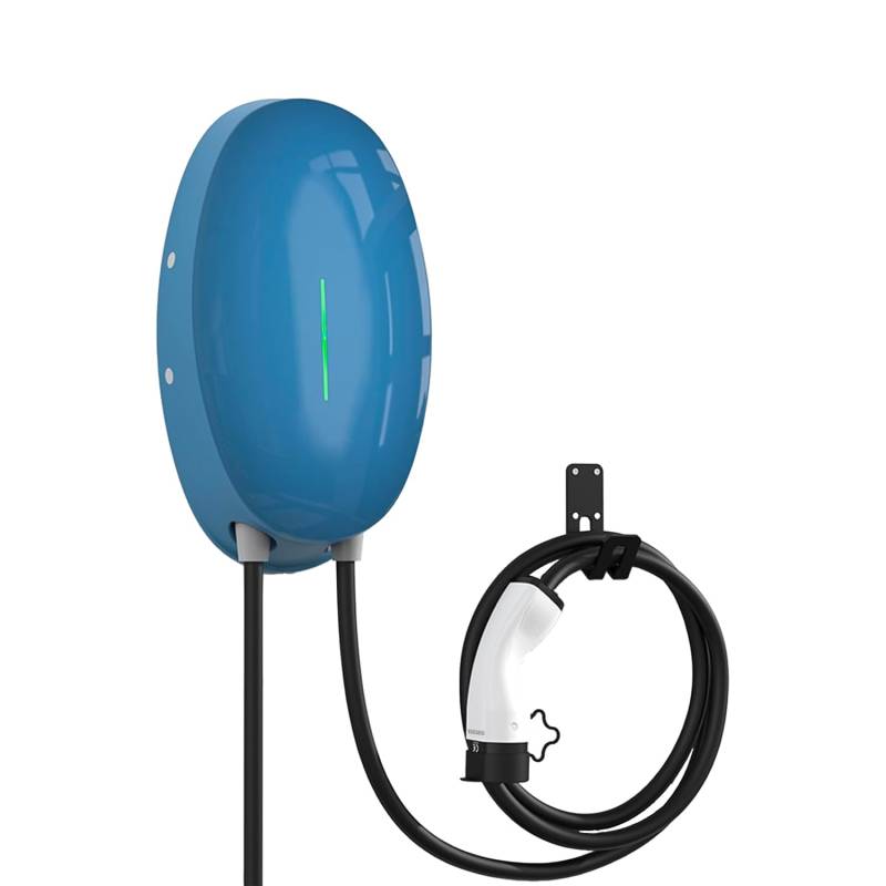 Avilia Ladekabel für Elektroautos und Fahrzeuge des Typs 2, dreiphasig – wasserdichte Säule zum schnellen Aufladen, kompatibel mit Allen Elektrofahrzeugen 11 kW, 6 Meter von Avilia