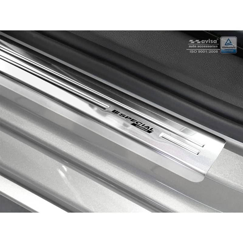 Avisa INOX Door sill Protectors Compatible with Volkswagen Passat 3G Sedan/Variant 2014- - 'Special Edition' - 4-Pieces von Avisa