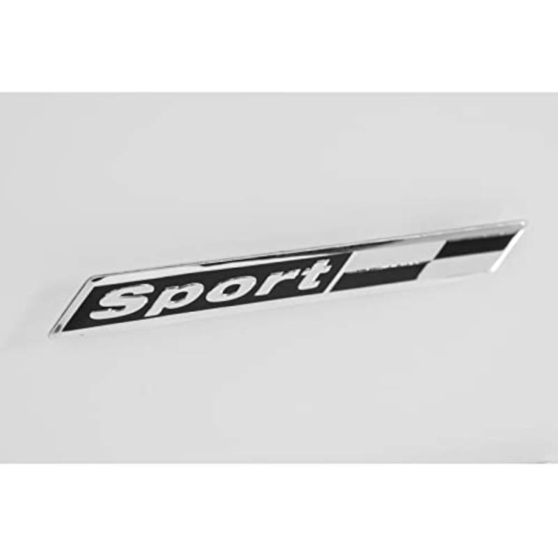 Avisa Aluminium Embleme/Logo - Sport + Chequer - 12x1,3cm von Avisa