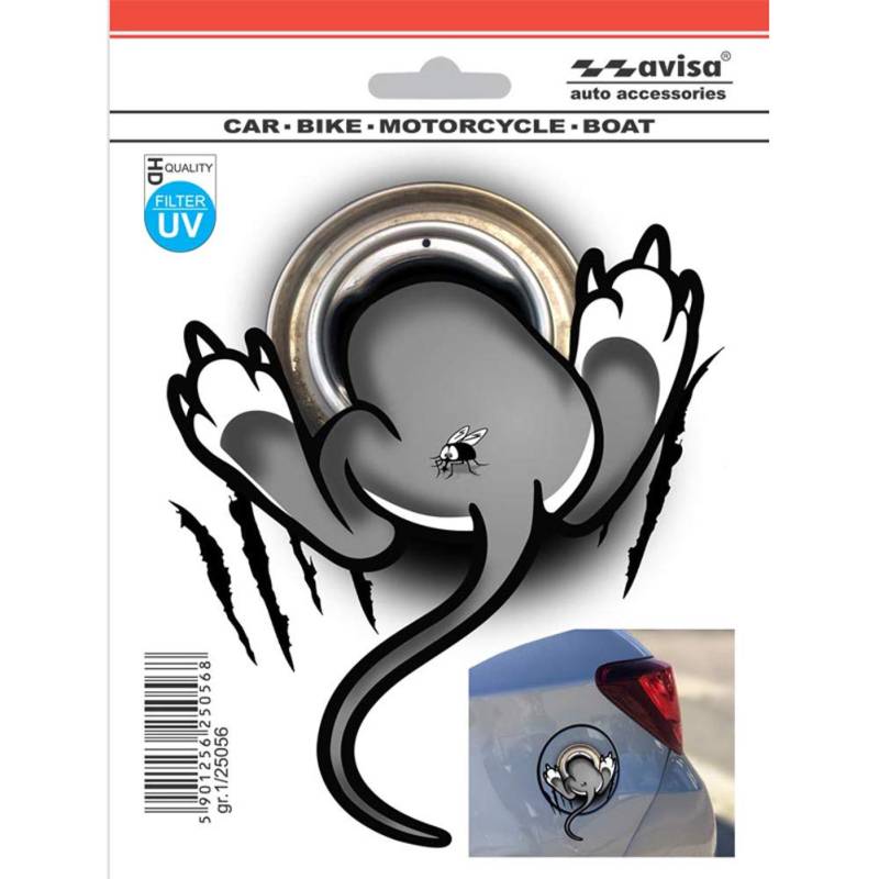 Avisa AutoTattoo 3D Aufkleber Mouse - 12x14,5cm von Avisa