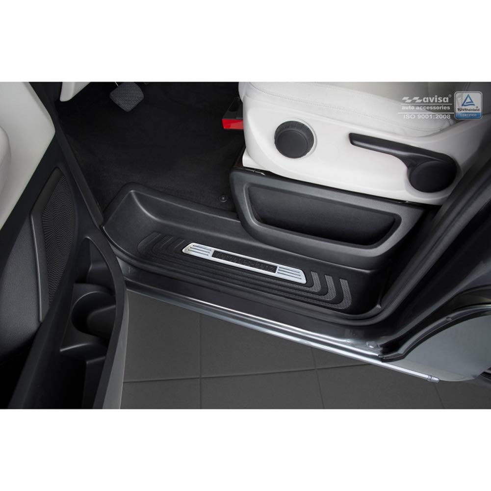 Avisa INOX Door sill Protectors Compatible with Mercedes Vito & V-Class W447 2014- - 'Frames' - 3-Pieces von Avisa
