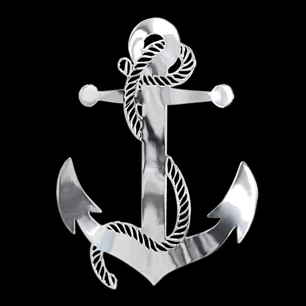 Avisa Nickel Aufkleber 'Anchor' - 55x71mm von Avisa