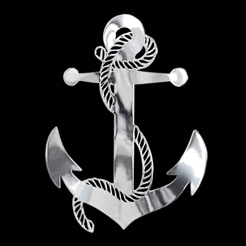 Nickel Aufkleber 'Anchor' - 55x71mm von Avisa