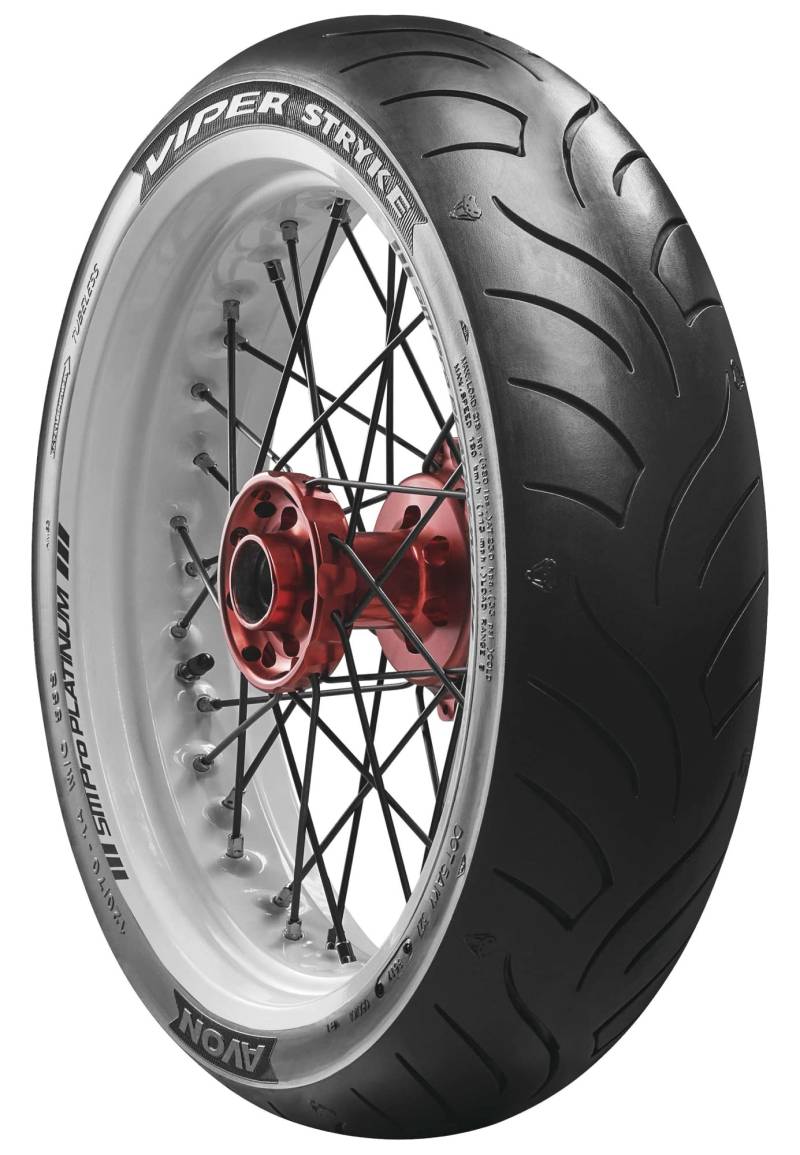 Avon 130/60-13 60P Viper Stryke AM63 F+R RF Motorradreifen von Avon Tyres