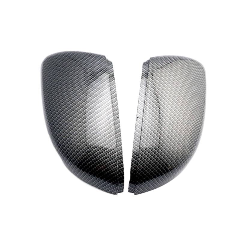 Auto Spiegelkappen Auto-Seiten-Rückspiegel-Abdeckkappe Für VW Für Golf 6 2008 2009 2010 2011 2012 (Farbe : Carbon Pattern) von AwdiUm