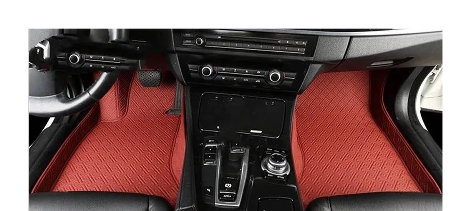 Auto Fußmatten Für KIA Für Carens Für Rondo 2006 2007 2008 2009 2010 2011 2012-2022 Custom Car Fußmatten Auto Teppiche Fuß Coche Zubehör Automatte Passend(Claret,2006-2012) von Awqmx