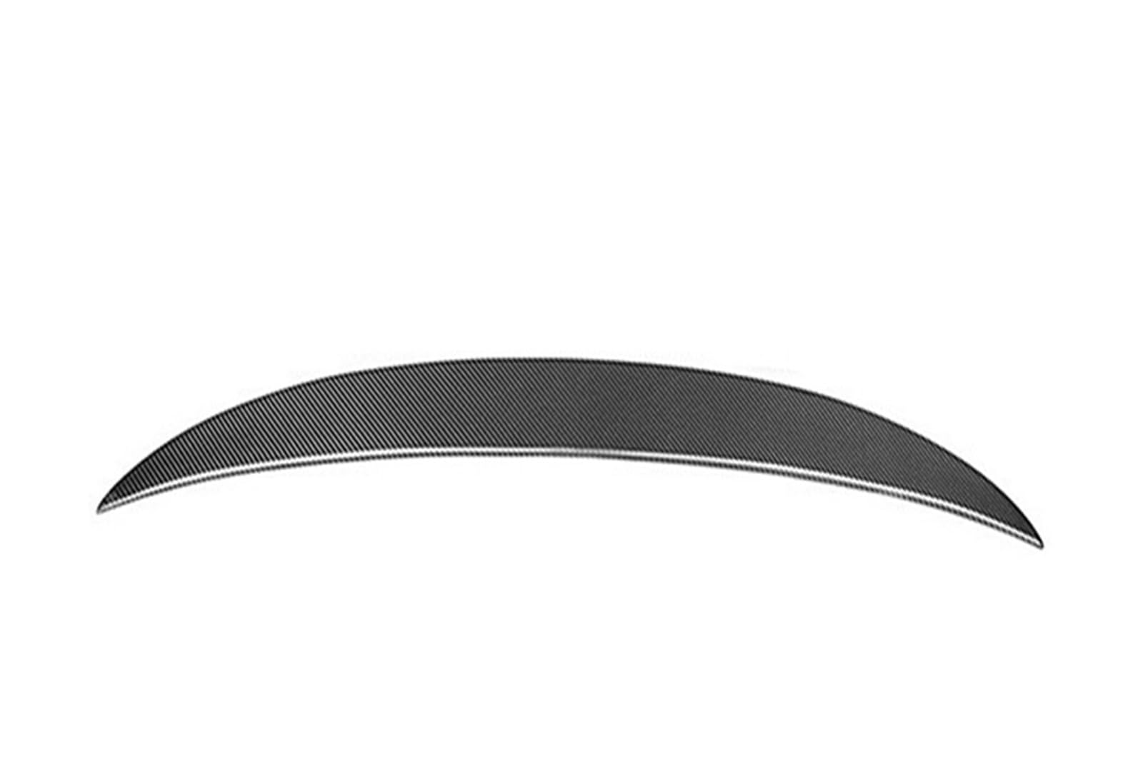 Auto Heckspoilerflügel Für 3er Für E92 Für M3 2-Türer Für 320i Für 330i 2006-2013 Auto Heckklappe Kofferraumlippe Spoiler Flügellippe Heckdachspoiler(Carbon Fiber Look) von Awqmx