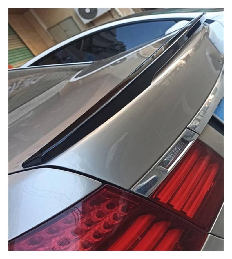 Auto Heckspoilerflügel Für 7er Für F01 Für F02 Für 740i 750i 2008-2014 Heckklappe Autoflügel Ducktail Lip Spoiler Heckdachspoiler(Glossy Black) von Awqmx